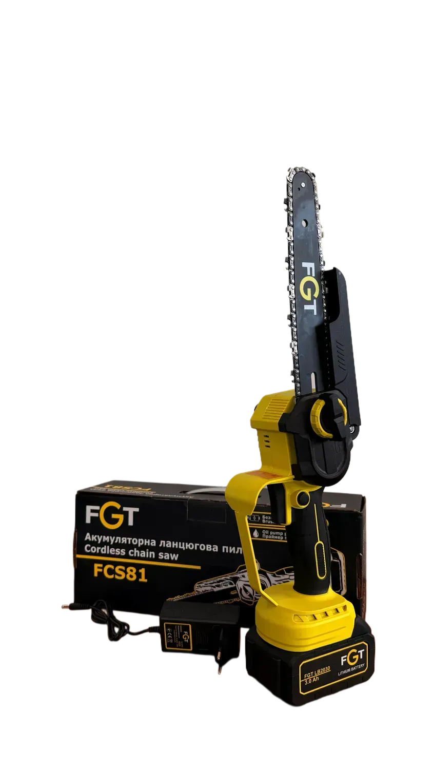 Акумуляторна міні пила ланцюгова FGT FCS81