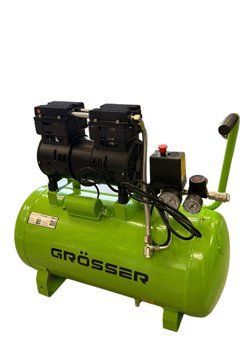 Компресор безмасляний GR&Ouml;SSER GAC50 OL (1.5 кВт, 50 л, 8 бар, 220 л/хв) G0357, FGT