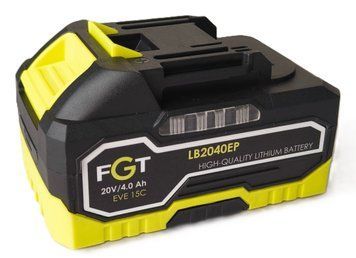 Аккумуляторная батарея FGT LB2040EP (20 В / 4.0 Аг, высокотоковая, с индикатором)
