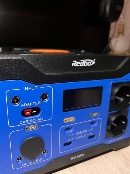 Портативна зарядна станція REDBO Portable Power Station 800W, RD-MPS800W RD-MPS800W, FGT