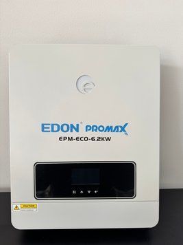 Комплект источника бесперебойного питания Edon 264 кВт (Гибридный инвертор Edon EPM-ECO-6,2KW, Аккумуляторная батарея EDON ED-220Ah-51.2V (11.264 кВт&middot;ч)) ECO-6,2KW-ED-220Ah-51.2V, FGT