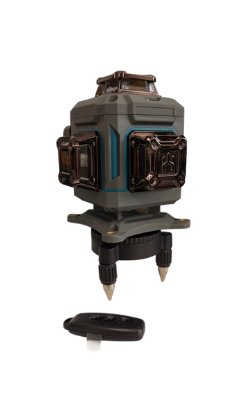 Лазерный нивелир PROFI-TEC PGL 4D 1640 (40 м, 16 линий, зеленый луч) 005906, FGT