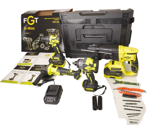 Набір акумуляторних інструментів FGT SET G4 (4в1) - FGT (First
