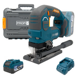 Аккумуляторный лобзик PROFI-TEC PJS120 (1&times;PT2030VX (3.0 Aч), зарядное устройство, кейс 008111, FGT