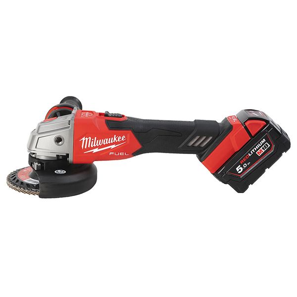 Аккумуляторная угловая шлифовальная машина Milwaukee M18 FSAGV125XB-0X (4933478436) 4933478436, FGT