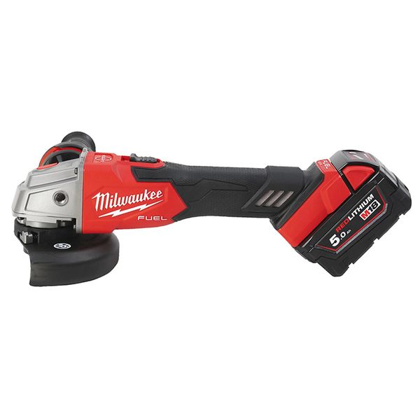 Аккумуляторная угловая шлифовальная машина Milwaukee M18 FSAGV125XB-0X (4933478436) 4933478436, FGT