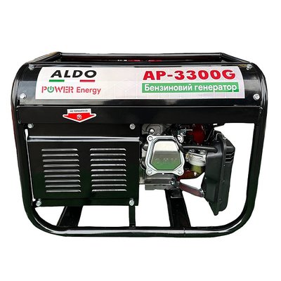 Генератор бензиновий ALDO AP-3300G (3.0-3.3 кВт, ручний стартер) AP-3300G, FGT