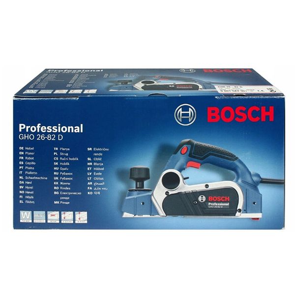 Рубанок Bosch Professional GHO 26-82 D (06015A4301) 06015A4301 EU, FGT