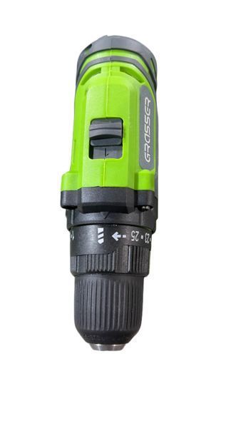 Набір акумуляторних інструментів 3в1 GRASSER SET-G2 (Шуруповерт акумуляторний GCD38, Акумуляторна кутова шліфувальна машина GAG125, Перфоратор акумуляторний GRH226, 2.0 Аh х1, 4.0 Ah х2, зарядний пристрій) в сумці