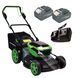 Аккумуляторная газонокосилка GR&Ouml;SSER GLM470 (GB 208PL EX 8.0 Ah x2, зарядное устройство GC8 Dual)