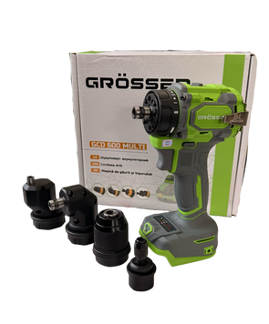 Акумуляторний шуруповерт GR&Ouml;SSER GCD600 Multi (без акумуляторів та зарядного пристрою)