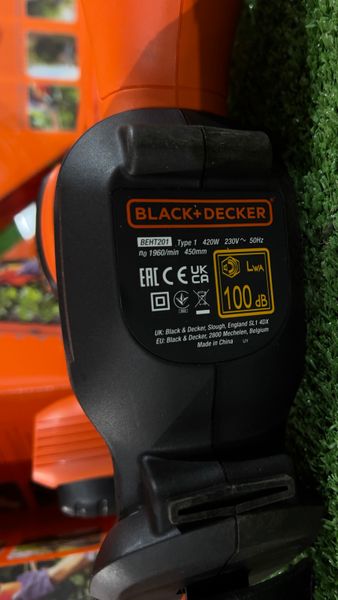 Сетевой кусторез-ножницы BLACK+DECKER BEHT201 BEHT201, FGT