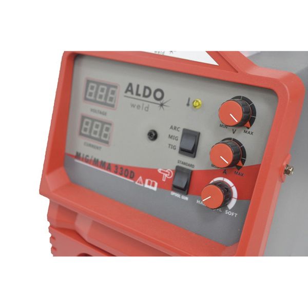 Зварювальний інверторний напівавтомат ALDO MIG/MMA-330D MMA-330D, FGT
