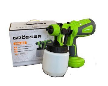 Акумуляторний фарбопульт GR&Ouml;SSER GSG 300 (без акумулятора та зарядного пристрою)