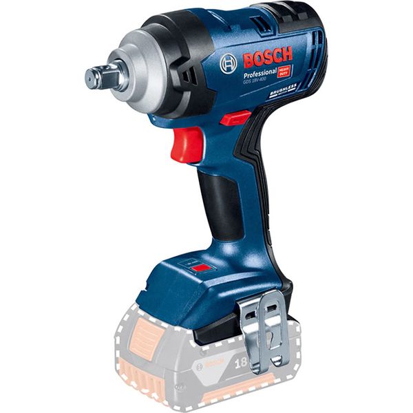 Аккумуляторный ударный гайковерт Bosch Professional GDS 18V-400 (без аккумулятора и зарядного устройства) (06019K0021)  06019K0021 EU, FGT