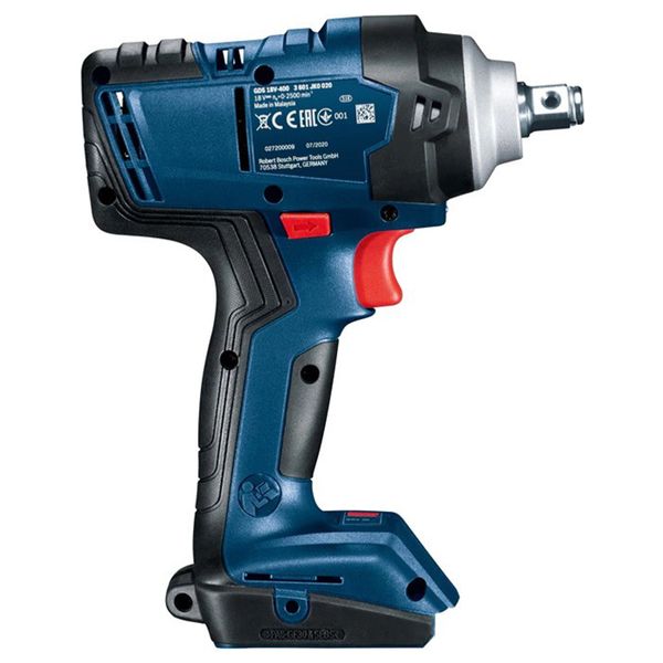 Аккумуляторный ударный гайковерт Bosch Professional GDS 18V-400 (без аккумулятора и зарядного устройства) (06019K0021)  06019K0021 EU, FGT