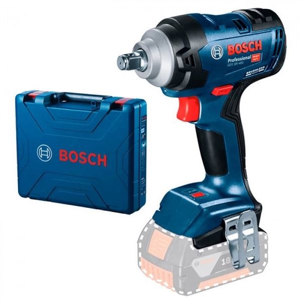 Аккумуляторный ударный гайковерт Bosch Professional GDS 18V-400 (без аккумулятора и зарядного устройства) (06019K0021)  06019K0021 EU, FGT