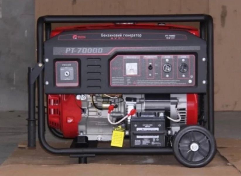 Бензиновый генератор EDON PT7000D (медная обмотка), 5,5 кВт PT7000D , FGT