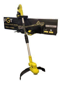 Аккумуляторный триммер FGT FGCJ2102C (3.0 A/h x1, зарядное устройство)