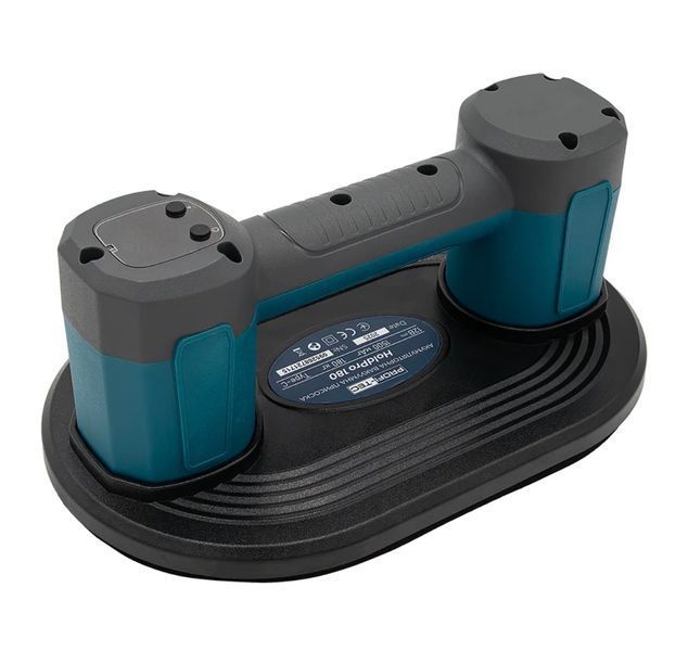 Акумуляторна вакуумна присоска PROFI-TEC HoldPro 180 (12 В / 1.5 Аг, зарядний пристрій)