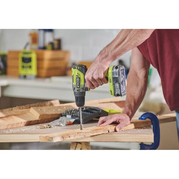 Аккумуляторная дрель-шуруповерт RYOBI R18PD5-220S ONE+ (2 х 2.0 Aч, зарядное устройство) (5133003734) 5133003734, FGT