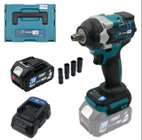 Аккумуляторный гайковерт PROFI-TEC DTW500BL POWERLine (2&times; PT2040MP (4.0 Ач), зарядное устройство) 006321, FGT