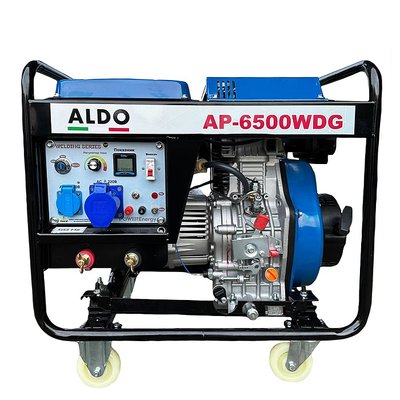 Дизельний зварювальний генератор ALDO AP-6500WDG (6.0-6.5 кВт, електростартер) AP-6500WDG, FGT