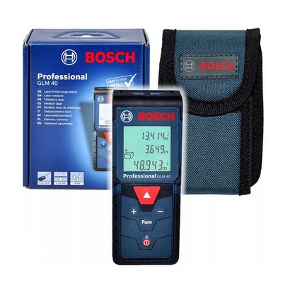 Лазерний далекомір Bosch Professional GLM 40 (0601072900) 0601072900 EU, FGT