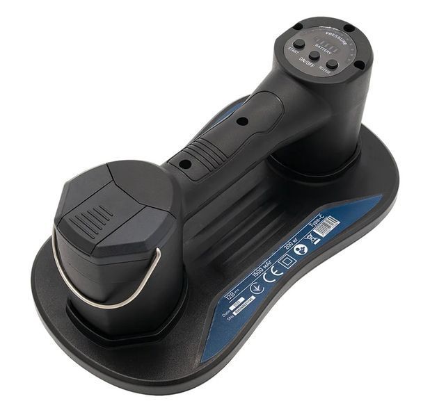 Акумуляторна вакуумна присоска PROFI-TEC HoldPro 200 (2&times;12 В / 1.5 Аг, зарядний пристрій)