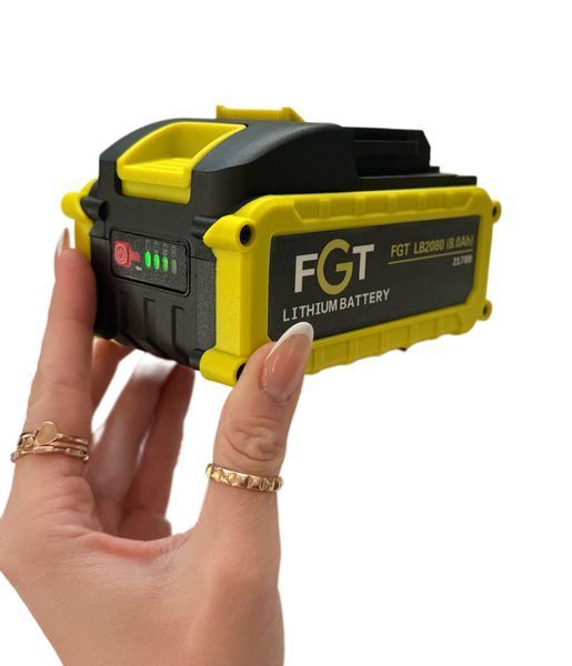 Аккумуляторная батарея FGT LB2080ЕР (20 В / 8.0 Аh, высокотоковая, с индикатором)