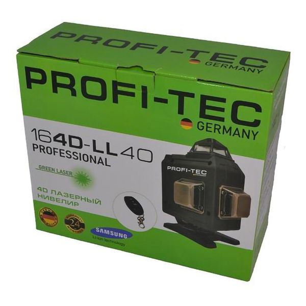 Лазерный нивелир 4D PROFI-TEC 164D-LL40 Professional 164D-LL40, FGT