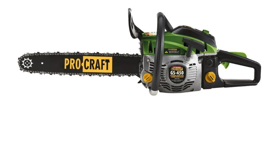 Бензопила Procraft GS-450 (шина 45 см, в металі) GS-450, FGT