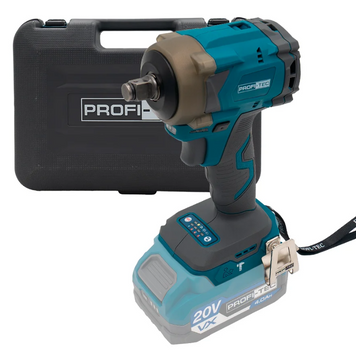 Аккумуляторный гайковерт PROFI-TEC PPTW4520 POWERLine (без аккумулятора и зарядного устройства) 007883, FGT
