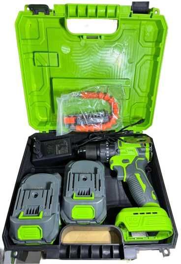 Аккумуляторный шуруповерт GRÖSSER GCD522T (2 х 3.0 Ач, зарядное