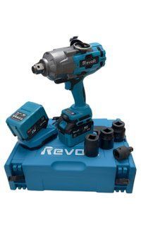 Акумуляторний гайковерт REVOLT М1 TW20/2100-1 (1 х 6.0 Аг, зарядний пристрій) в кейсі TW20/2100-1, FGT