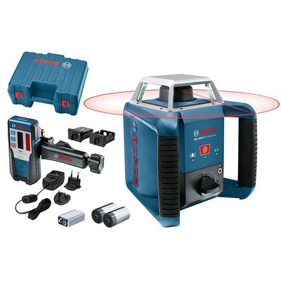 Ротаційний лазерний нівелір Bosch Professional GRL 400 H SET (0601061800) 0601061800 EU, FGT