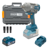 Аккумуляторный гайковерт PROFI-TEC PPTW11020 UltraCore  (1&times;PT2040VX (4.0 Ач), зарядное устройство, кейс) 008146, FGT