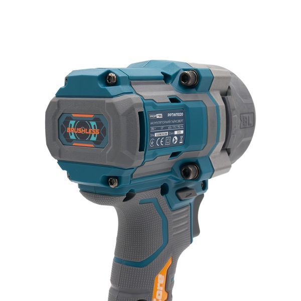 Аккумуляторный гайковерт PROFI-TEC PPTW11020 UltraCore  (1&times;PT2040VX (4.0 Ач), зарядное устройство, кейс) 008146, FGT