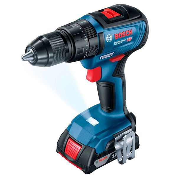 Аккумуляторная дрель-шуруповерт Bosch Professional GSB 18V-50 (1×2.0 Ач, 1×5.0 Ач, зарядное устройство) (06019H5103) 06019H5103 EU, FGT