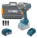 Аккумуляторный гайковерт PROFI-TEC PPTW11020 UltraCore  (1&times;PT2040VX (4.0 Ач), зарядное устройство, кейс) 008146 фото 1 FGT