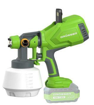Акумуляторний фарбопульт GR&Ouml;SSER GSG350 (без акумулятора та зарядного пристрою)