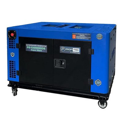 Генератор дизельний PROFI-TEC PE-12000SSDE (11 кВт, 220 В) PE-12000SSDE, FGT