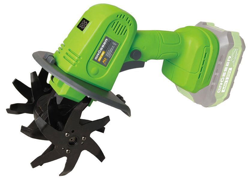 Набір акумуляторних інструментів по догляду за садом GR&Ouml;SSER SET 702 (GSP 200N, GPS310, GCS 870A, SET PFP2, GHS310, GCC100, 4.0 Аh х1, 2.0 Аh х1, зарядний пристрій)