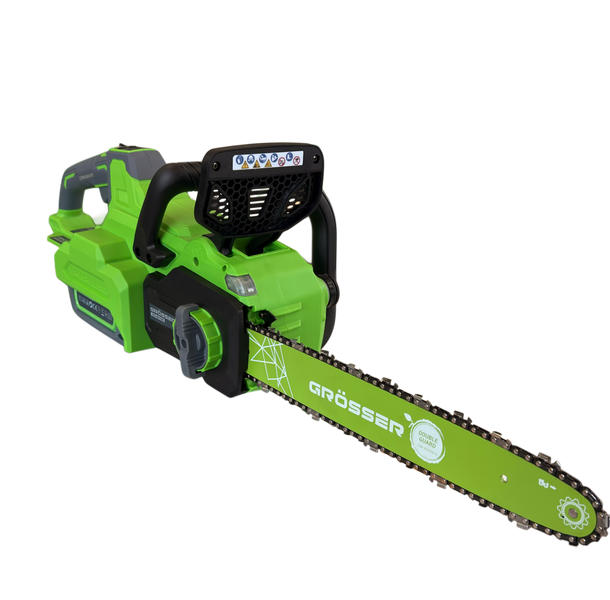 Акумуляторна ланцюгова пила GR&Ouml;SSER GCS60/400 (GB60/4 (60V, 4.0 Ah) x1, зарядний пристрій)