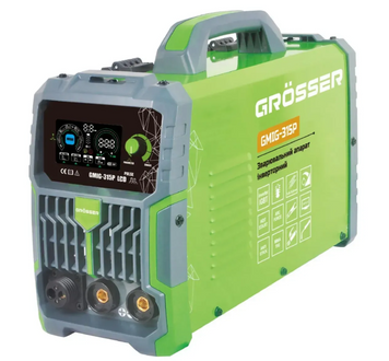 Зварювальний інверторний напівавтомат GROSSER GMIG 315P Pulse function G0305, FGT