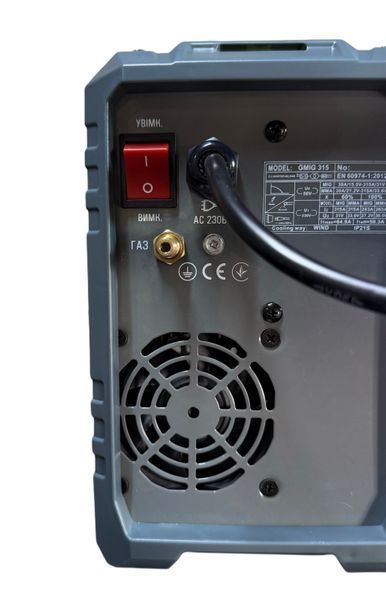 Зварювальний інверторний напівавтомат GROSSER GMIG 315P Pulse function G0305, FGT