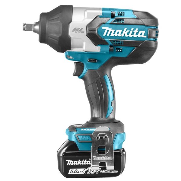 Акумуляторний гайковерт Makita DTW1002RTJ (2 х 5.0 Аг, зарядний пристрій) DTW1002RTJ, FGT