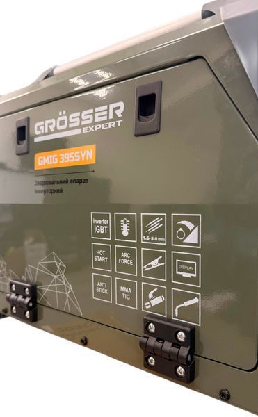 Зварювальний напівавтомат GR&Ouml;SSER GMIG 395SYN EXPERT G0351, FGT