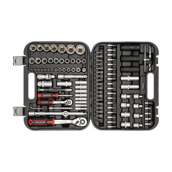 Набор инструментов INTERTOOL ET-8111 (1/2 "& 1/4" 111 ед.) ET-8111, FGT