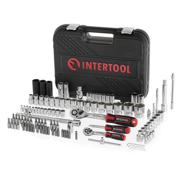 Набор инструментов INTERTOOL ET-8111 (1/2 "& 1/4" 111 ед.) ET-8111, FGT